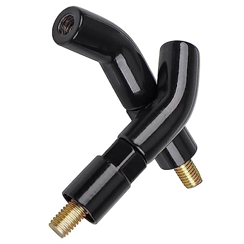 KACEPAR Spiegelschaftverlängerungen, Metallschwarze Spiegelschaftverlängerungen, passend für H/a*rley Sportster X883 1200 Iron 883