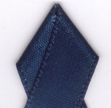 Papilion R074300160365100Y .63 in. Single-Face Satin Ribbon 100 Yards - Light Navy