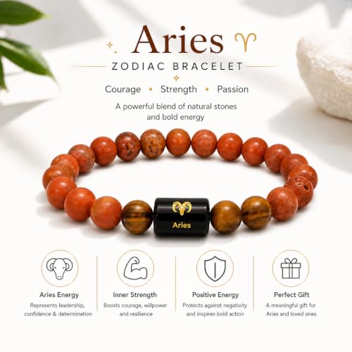 Image of Zodiac Crystal Bracelet for Men & Women