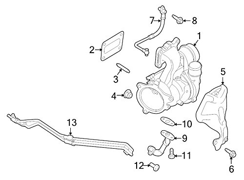 1.5L EcoBoost - Low Coolant, White Exhaust Smoke And/Or Illuminated MIL - 2014-2019 Ford Fusion & 2017-2019 Escape 23 Ford Gasket - EXHAUS