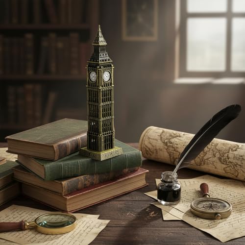 Figura Decorativa Big Ben Modelo Icono de Londres miniatura 5