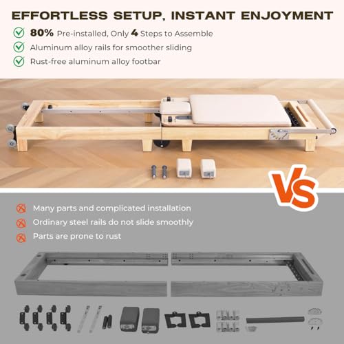Foldable Pilates Reformer