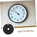 STOBAZA 4pcs Modern Wall Clock Back Cover DIY Repair Parts Kit Watch Parts Replacement Watchmaker Tools