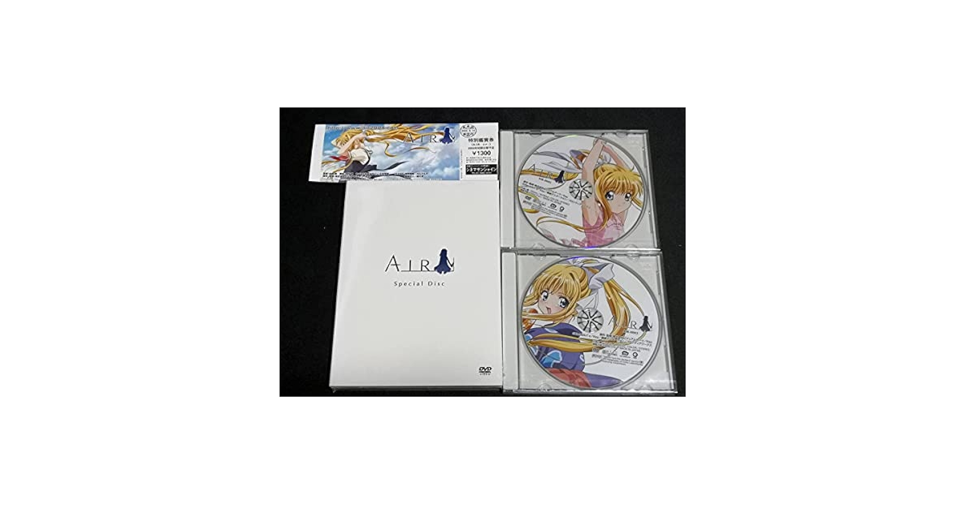 Amazon.co.jp: 劇場版AIR Special Disc 全3種＋特別鑑賞券/Key