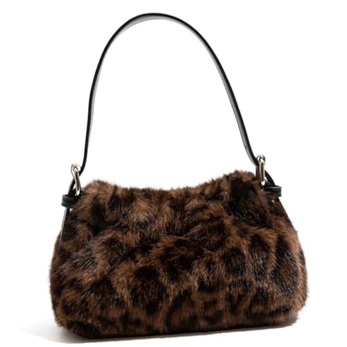 Sac léopard bureau et courses avec plusieurs poches pratiques