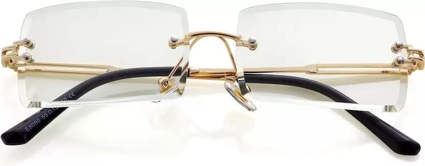 HIPPON UV Protection, Riding Glasses Rectangular Sunglasses For Men & Women