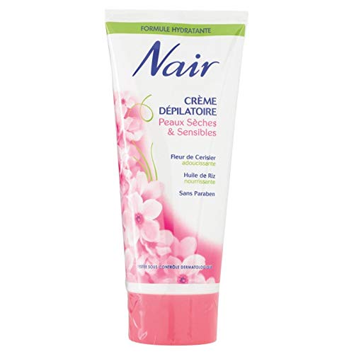 NAIR - Crème Dépilatoire Peaux Séches Et Sensibles 200Ml - (Lot De 3)
