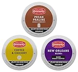 Community Coffee Taste of New Orleans Variety Pack 36 Count Coffee Pods, Compatible with Keurig 2.0 Brewers (12 Count, 3 Pack)