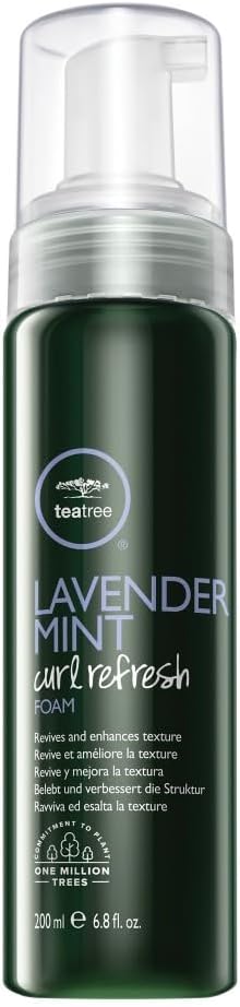 Paul Mitchell Lavender Mint Curl Refresh Foam, White, 200 ml (Pack of 1)