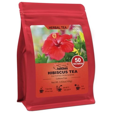 FullChea Hibiscus Tea Bags Cover