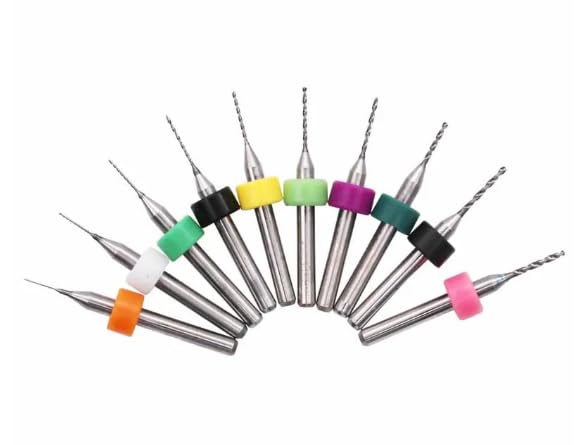 TESSERACT Carbide Drill Bits I Hard Alloy PCB Carbide Drill Bits 0.1mm - 1.0mm I Print Circuit Board Carbide Micro Drill Bit Tool Set Engraving Bits I Quantity 10 pieces/Set I 1 Piece each size bits (B0CJ5BRJNR) Amazon Price History, Amazon Price Tracker