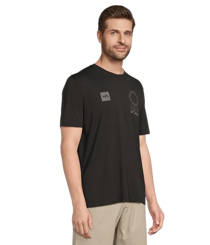RVCA Men's Va Mark Reflective Short Sleeve2