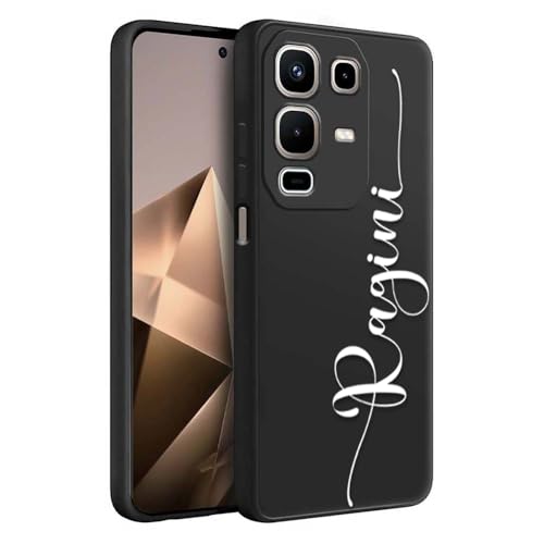 Image of Fashionury Back Cover Case for Infinix Note 50s 5G | Matte Soft Silicon Flexible | Camera Bump Protection | Custom Name Back Case Cover for Infinix Note 50s 5G