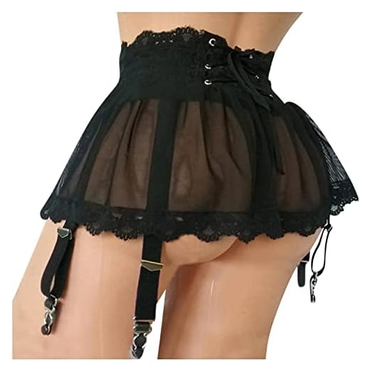 WWricotta Tenue Sexy Femme Coquine Hot - sous-VêTement Col V Profond Body Ouvert Entrejambe Pyjama JarretièRe Lingerie Pas Cher Grande Taille Lingerie Femme Dentelle