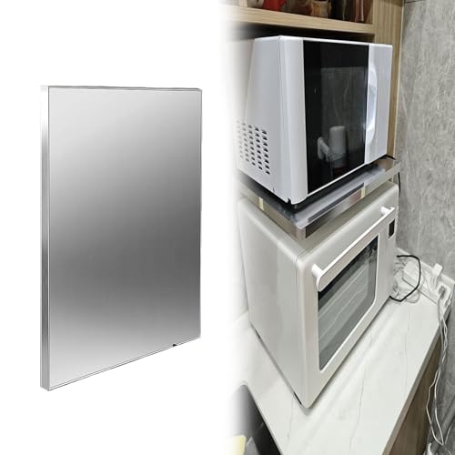 Escudo térmico para chimenea, tablero de aislamiento, panel de cocina de acero inoxidable, parte trasera adhesiva, protección contra el calor duradera, adecuado para electrodomésticos
