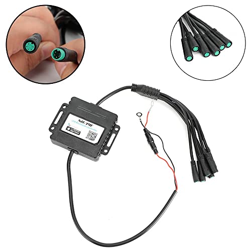 SUNPIE Rock Lights Controller for 6 PIN Green Connectors 8 Pods Rock Lights