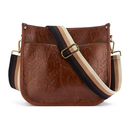 Image of ZOOEASS Bronze Buckles Purse Strap, 2 inch Wide Crossbody Handbag Strap Adjustable Replacement Shoulder Strap Vintage Embroidery