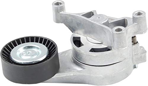 DRIVESTAR 06F903315 Belt Tensioner Assembly with Pulley Compatible for 2006-2008 Audi A3 TT Quattro 2007-2009 Eos 2006-2008 GTI Jetta Passat Golf 2.0L L4 Repalces 534018610 VKM31223