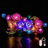 LED Lighting Kit for Lego 11503 Flower Wall - Custom Lights to Mount, Compatible with this Model (Model Not Included)