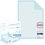 SOLUTIONS INCONTINENTES 60x90cm ✓ Dotées d'un film PE imperméable à l'eau qui entoure entièrement la sous-couche. Les surfaces situées en dessous restent ainsi propres et sèches. De plus, les propriétés antidérapantes offrent un maintien sûr.