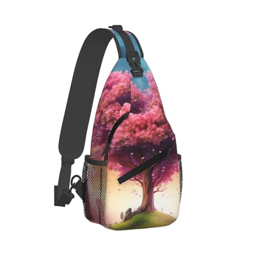 Bolso cruzado pequeño tipo sling para senderismo en negro miniatura 1