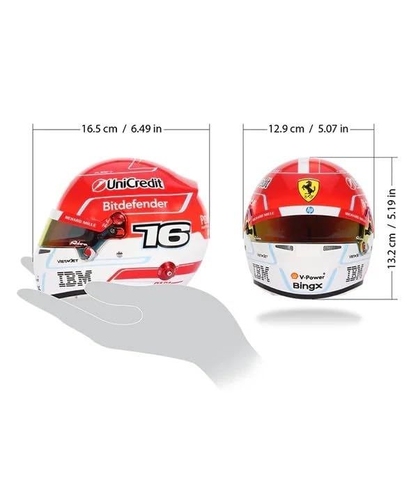 Amazon.co.jp: ベル ミニヘルメット 1/2 F1 フェラーリ シャルル