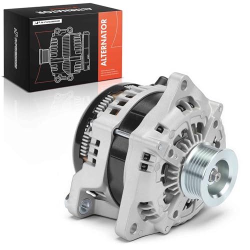 A-Premium Alternator Compatible with Ford F-150 F150 2011-2017, 3.5L 3.7L, 12V 220A 6-Groove Pulley Clockwise, Replace# 1042110070, FL3T10300DA