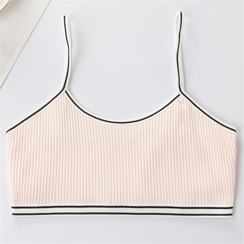5 Pack of Girls Training Bra Cotton Cami Bralettes Sports Stretch Seamless Bras Vest2