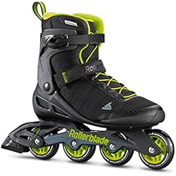 Patines Zetrablade Rollerblade Zetrablade Elite 260 - Patines en línea para Hombre, Color Negro y Verde