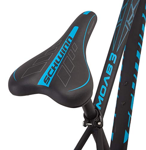 Schwinn Moab 3 Adult Mountain Bike, Mens Small Aluminum Frame, 24 Speeds, 29-Inch Wheels, Hydraulic Disc Brakes, Black #TOP5