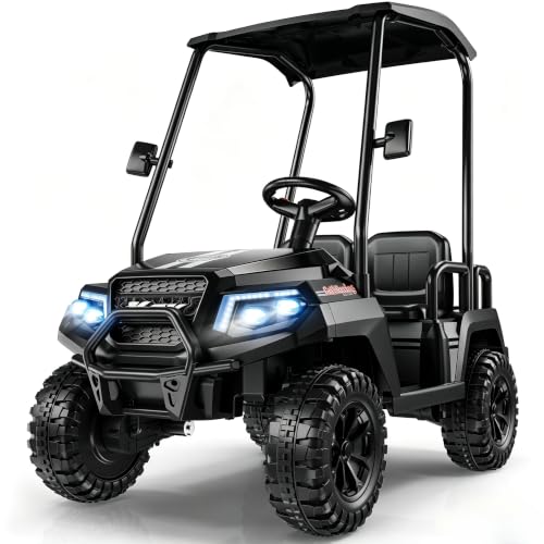 Image of LIGIANT 24V Ride on Car for Big Kids, 4-Seaters Kids Golf Cart