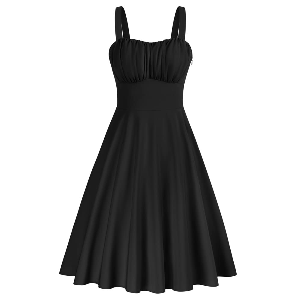 Belle Poque BP0380S22 Casual cocktailjurk voor dames, zomerjurk, elegant, spaghettibandjes, vrijetijdsjurk, A-lijn, lang, roze, L
