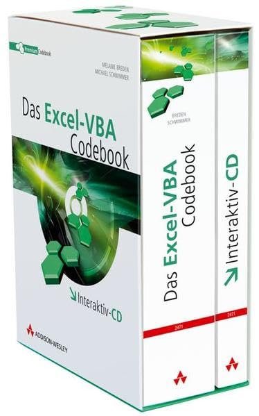 Das Excel-VBA Codebook - Studentenausgabe: Interaktiv-CD