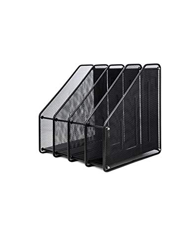 Preisvergleich Produktbild Schreibtischlampe Desktop-Ablagefach Magazin Metall-Archivierung Aktenschränke Desk Supplies Storage Manager (Color : B)