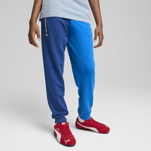 PUMA Kids Boys BMW MMS Essentials Drawstring Sweatpants Casual - Blue3
