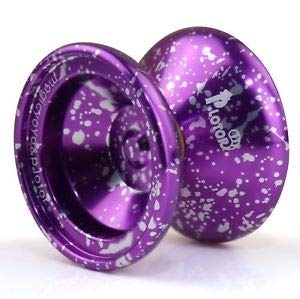 MagicYo MAGICYOYO V1 P. Lotor Yo-Yo - 6061 Aluminum - Unresponsive YoYo (Purple Silver)