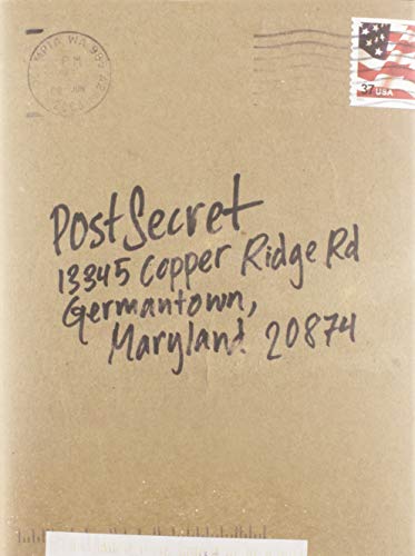 Portada de PostSecret: Extraordinary Confessions from Ordinary Lives