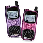 VTech - KidiTalkie Explorer Morado/Rosa, Walkie-Ta...: WALKIE-TALKIE: Función walkie-talkie que permite hablar a distancia con un amigo, manteniendo una comunicación clara y fluida. Además, puedes enviar divertidos sonidos ya programados para hacer la conversación más amena y entretenida. LINTERNA: Inclu...