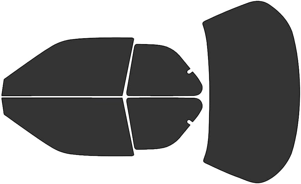 Rvinyl Window Tint Kit Compatible with Honda Accord 1990-1993 (Coupe) - Complete Precut Kit - 20%