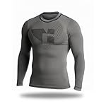 Camiseta Térmica Deportiva de Compresión Unisex | ...: CONFORT TÉRMICO. Diseñada para mantener el calor corporal en climas fríos sin sobrecalentamiento gracias a su tejido Soft-Air +Plus con efecto termorregulador inteligente RENDIMIENTO DEPORTIVO. Mejora tu rendimiento con una camiseta térmica que se ad...