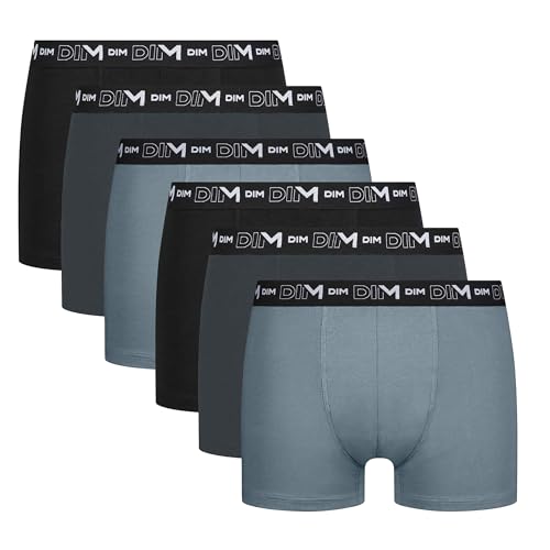 Dim Boxer Coton Stretch Respirant Maintien Optimal Homme x6