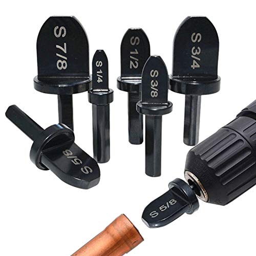 HVAC Tools Air Conditioner Copper Tube Expander Swaging Tool Drill Bit Set Tube Flaring 1/4 5/16 3/8 1/2 5/8 3/4 7/8 Pipe Expander all size