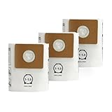 Shop-Vac 9066733 Disposable Filter Bags, Fits 1-1.5 Gallon Tanks, Dry Pick Up Only, White, (3-Pack)