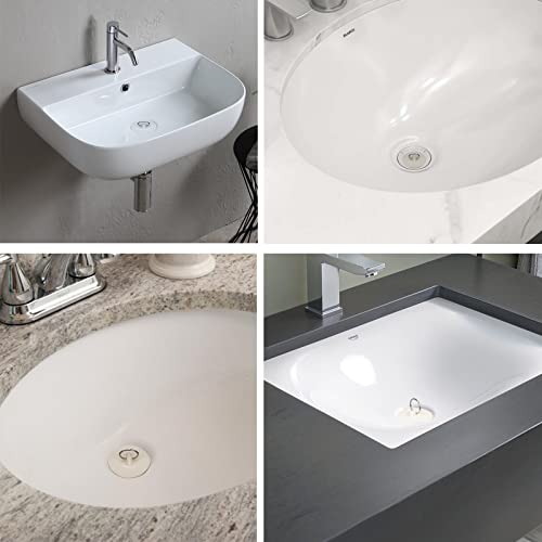 Tapones de bañera goma con cadena acero inoxidable, 6 tamaños miniatura 4