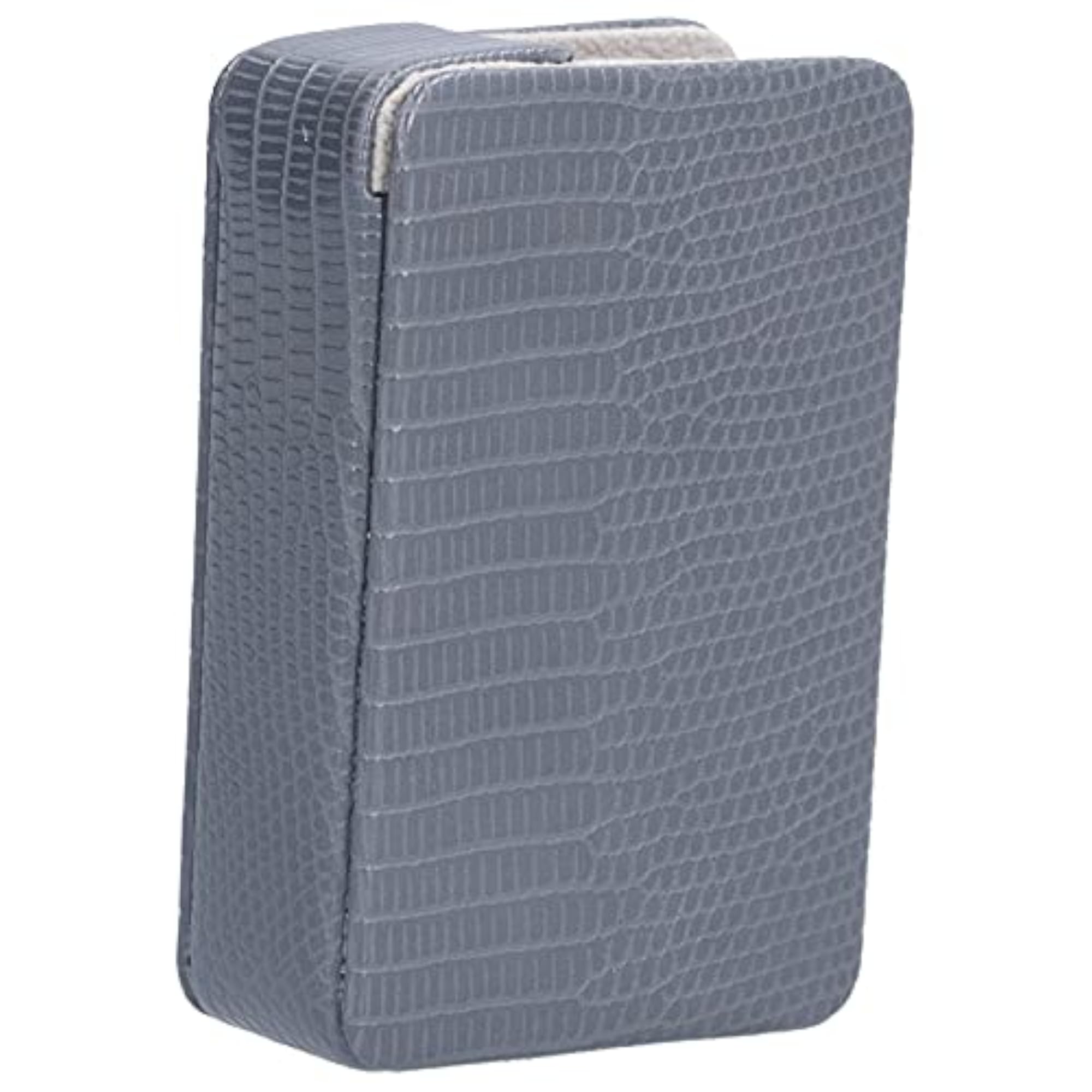 Magnetic PU Cigarette Case for Outdoor Use (Crocodile Gray)