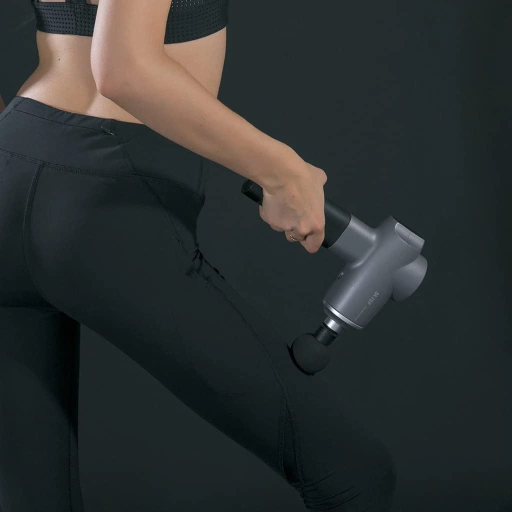 Dr. Fuji S6 Mini Deep Tissue Muscle Massage Gun - 6 Massage Heads, 5 Adjustable Speeds, Timer - Percussion Therapy for Whole Body