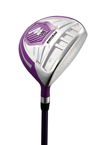Precise 44000-PUR-LRH M5 Ladies Womens Complete Right Handed Golf Clubs Set Includes Titanium Driver, S.S. Fairway thumb #2