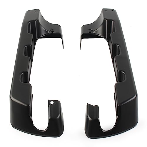 Bacar Powersports Extensiones de Alforjas Endurecidas 4" para Harley Touring Road King 2014-2022, Negro Mate miniatura 6