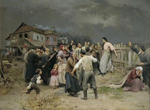 Tableau peinture sur toile Mykola Pymonenko 60x90cm déco chambre