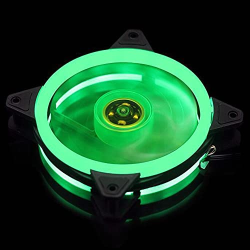 Ventilateur PC 12cm réglable refroidisseur boîtier ordinateur argent - 6